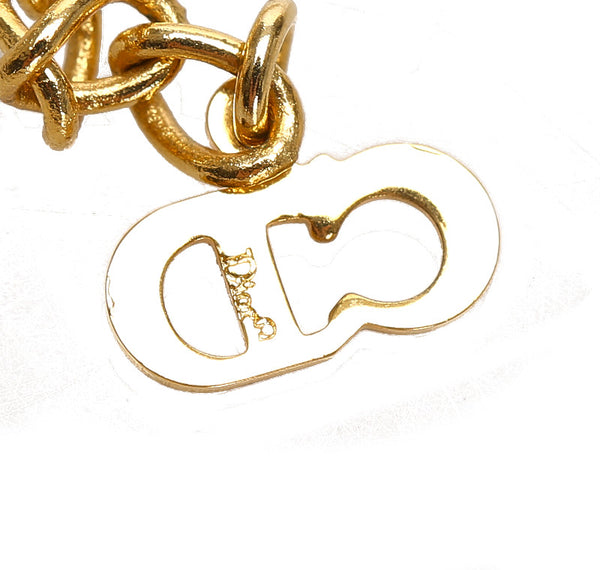 ディオール ゴールド メッキ ネックレス レディース Dior 中古
