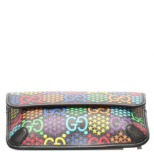 グッチ サイケデリック 598118 マルチカラー レザー ウエストバッグ レディース GUCCI 中古