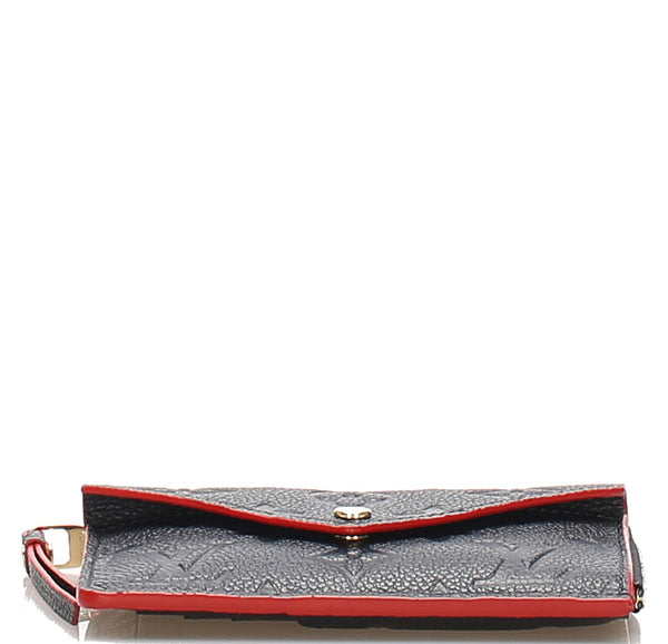 ルイ ヴィトン アンプラント ポルトカルトレクトヴェルソ M69420 ネイビー レザー コインケース ユニセックス LOUIS VUITTON 中古