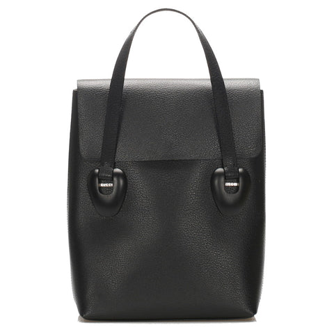 グッチ 002・2123・0452 ブラック　 レザー ハンドバッグ レディース GUCCI 中古