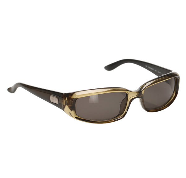 グッチ グリーン プラスチック サングラス ユニセックス GUCCI 中古