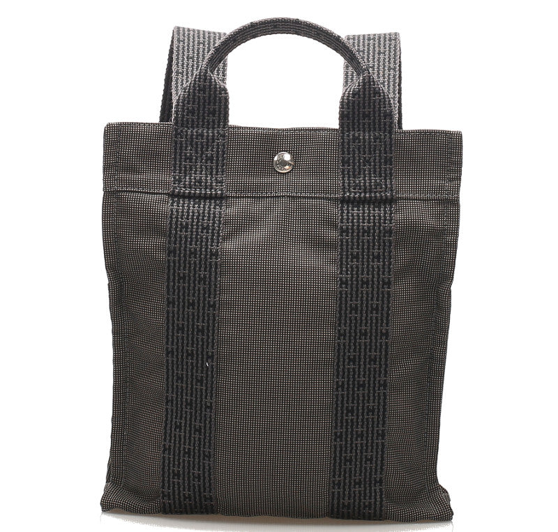 エルメス エールライン アドPM グレー キャンバス リュック・デイパック ユニセックス HERMES 中古