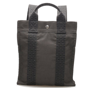 エルメス エールライン アドPM グレー キャンバス リュック・デイパック ユニセックス HERMES 中古