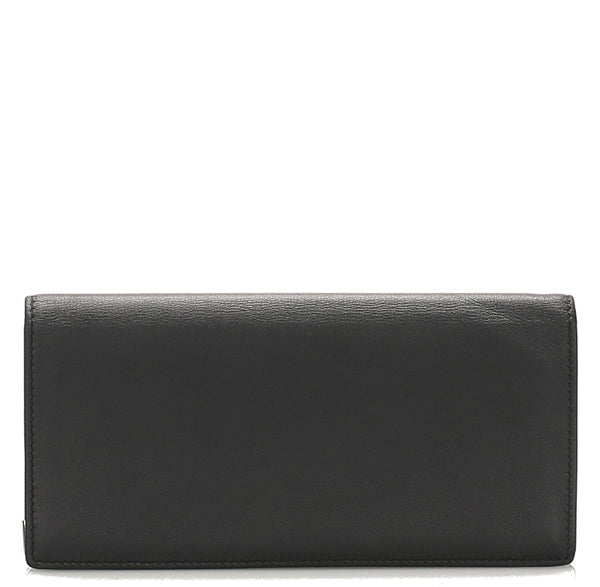 カルティエ ブラック 黒 レザー 長財布 ユニセックス CARTIER 中古