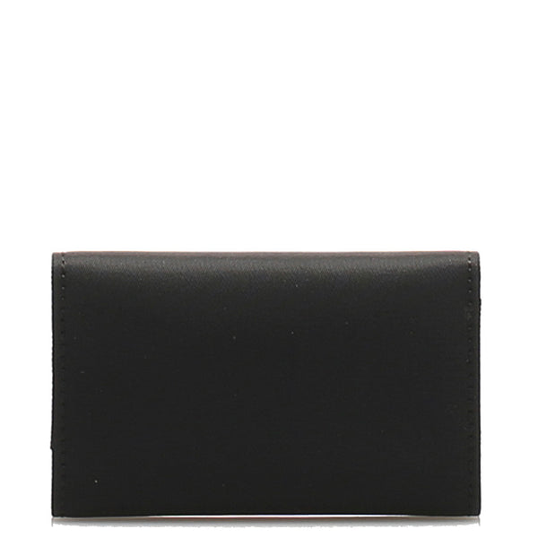 プラダ ブラック 黒 ナイロン レザー キーケース レディース PRADA 中古
