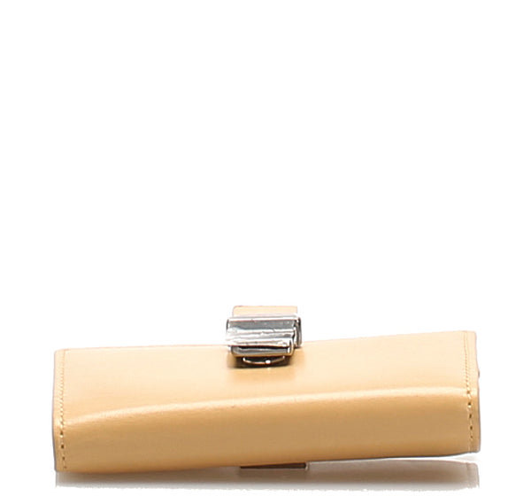 グッチ 6連 ベージュ レザー キーケース レディース GUCCI 中古