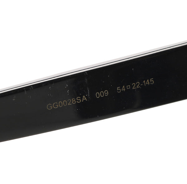 グッチ ネイビー ホワイト プラスチック サングラス レディース GUCCI 中古