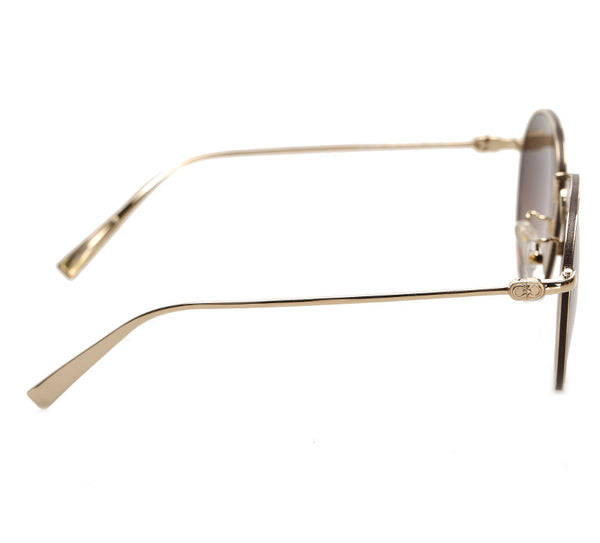 サルヴァトーレフェラガモ ブラウン ゴールド メタル プラスチック サングラス ユニセックス Salvatore Ferragamo 中古