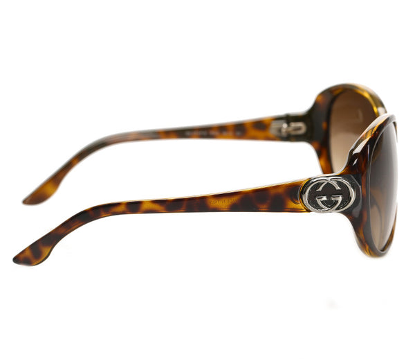 グッチ GG ブラウン 茶 プラスチック サングラス レディース GUCCI 中古