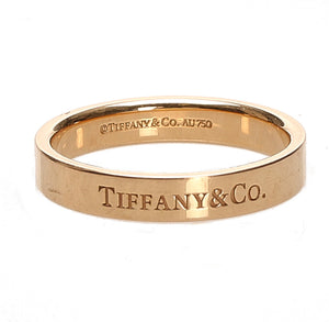ティファニー ゴールド K18イエローゴールド AU750 リング 指輪 メンズ TIFFANY&Co. 20号 中古