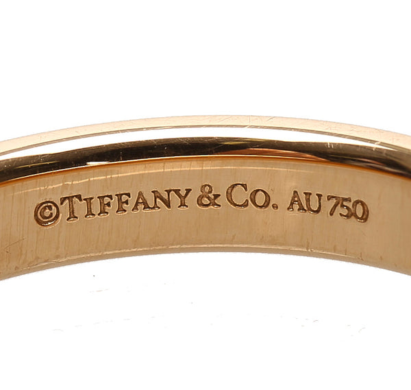 ティファニー ゴールド K18イエローゴールド AU750 リング 指輪 メンズ TIFFANY&Co. 20号 中古