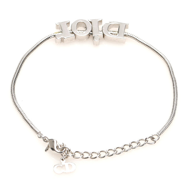 ディオール シルバー メタル ブレスレット レディース Dior 中古