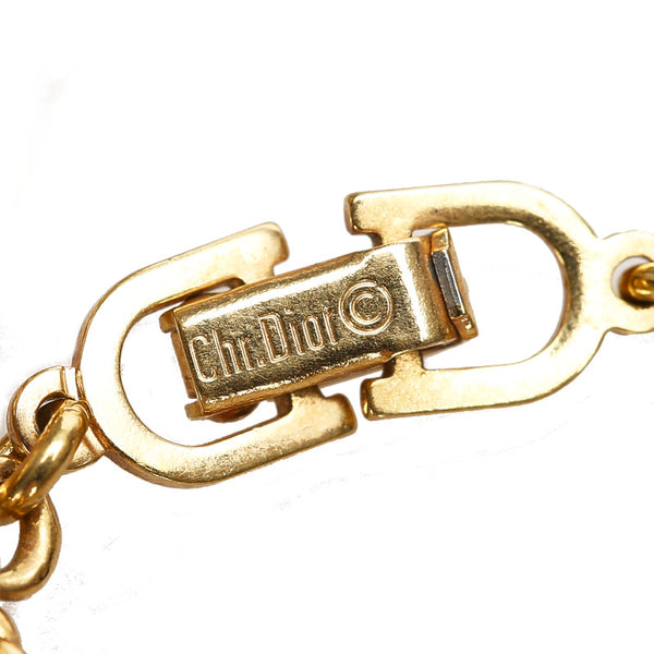 ディオール ゴールド メッキ ネックレス ユニセックス Dior 中古