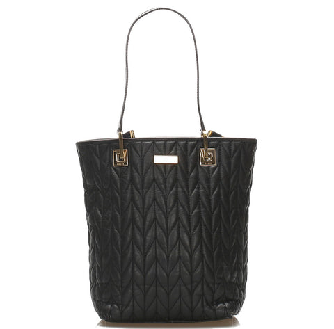 グッチ 002-1099 ブラック 黒 レザー ショルダーバッグ レディース GUCCI 中古