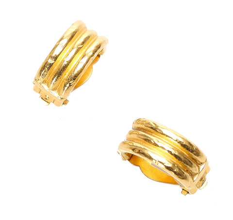 シャネル ゴールド メッキ イヤリング レディース CHANEL 中古