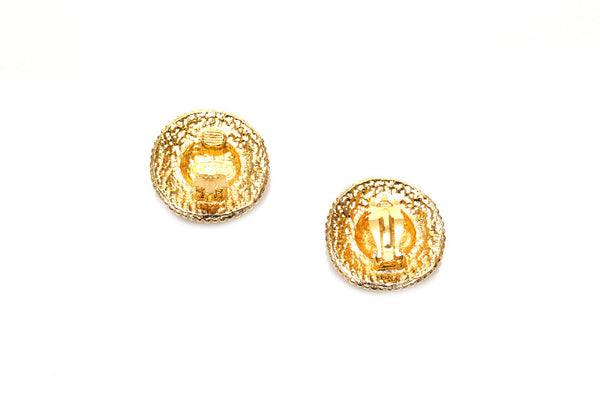 シャネル ゴールド 金 メッキ イヤリング レディース CHANEL 中古