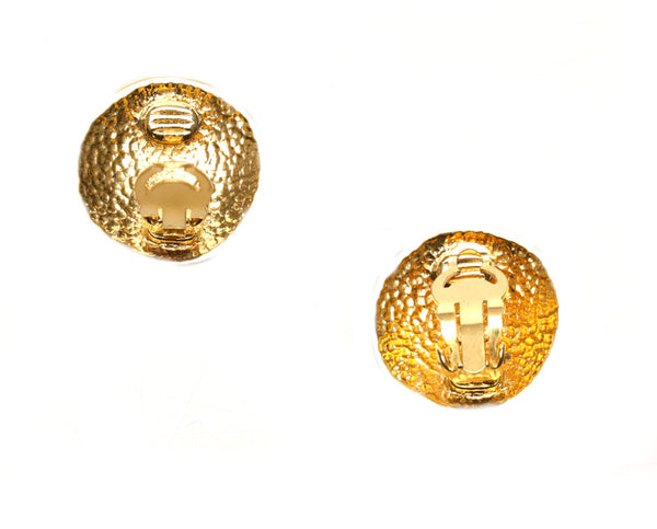 シャネル ココマーク ゴールド メッキ イヤリング レディース CHANEL 中古