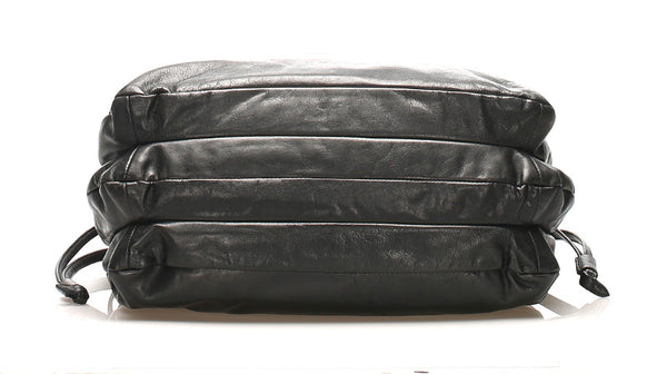 プラダ BR4866 ブラック 黒 レザー ショルダーバッグ レディース PRADA 中古