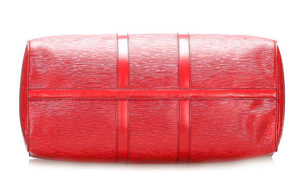 ルイ ヴィトン エピ キーポル M42977 レッド 赤 レザー ボストンバッグ レディース LOUIS VUITTON 中古