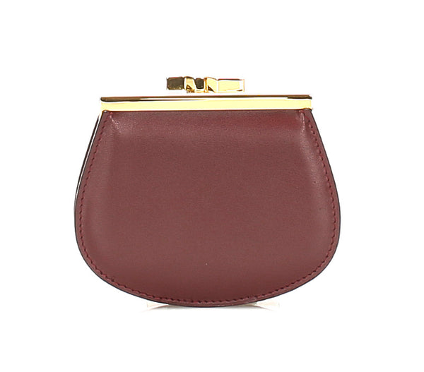 カルティエ マストライン ボルドー レザー コインケース ユニセックス CARTIER DL.30540刻印 中古