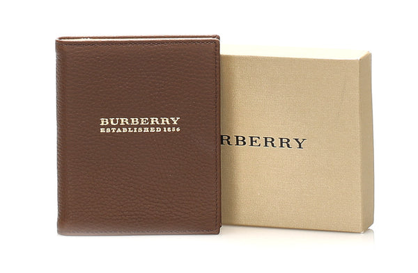 バーバリー ブラウン レザー 紙 ノート ユニセックス BURBERRY 中古