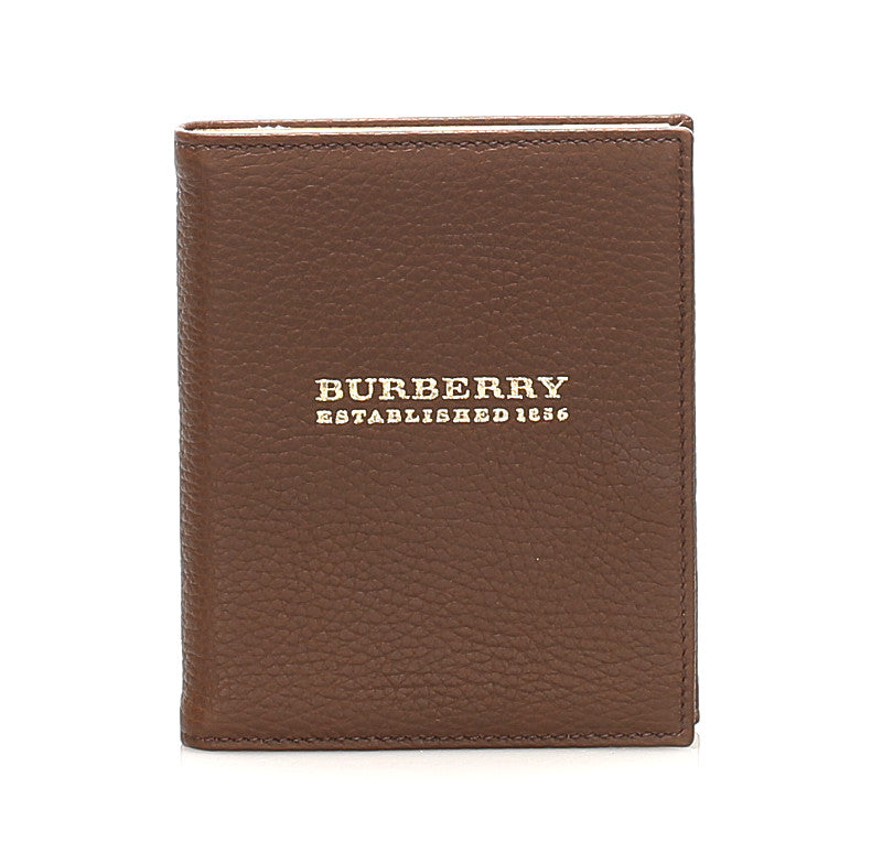 バーバリー ブラウン レザー 紙 ノート ユニセックス BURBERRY 中古