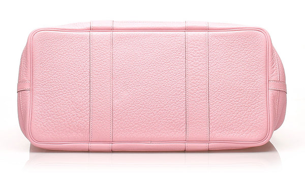 エルメス ガーデンパーティ36 ピンク レザー トートバッグ レディース HERMES □R印刻（2014年製）刻印 中古