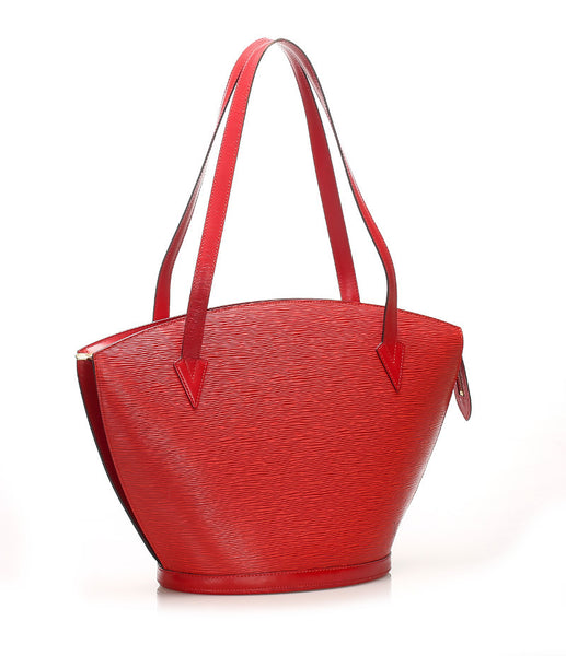 ルイ ヴィトン エピ サンジャック M52267 レッド 赤 レザー ショルダーバッグ レディース LOUIS VUITTON 中古