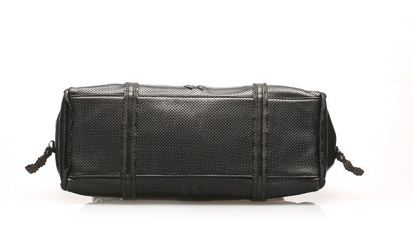 ボッテガヴェネタ ブラック 黒 レザー ショルダーバッグ レディース BOTTEGAVENETA 中古