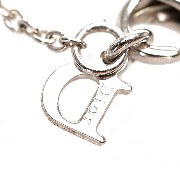 ディオール シルバー メタル フラワー ブレスレット レディース Dior 中古