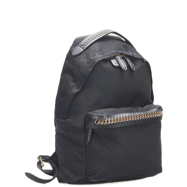 ステラマッカートニー リュック バックパック W8091 ブラック ナイロン レザー レディース Stella McCartney 【中古】
