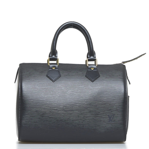 ルイ ヴィトン エピ スピーディ25 ハンドバッグ ミニボストンバッグ M43012 ノワール ブラック レザー レディース LOUIS VUITTON 【中古】