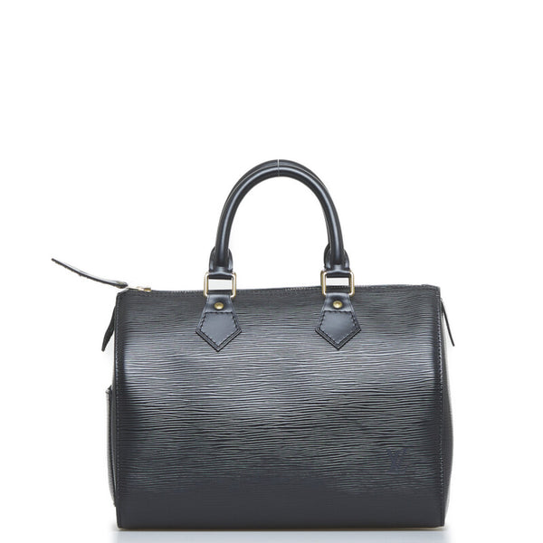 ルイ ヴィトン エピ スピーディ25 ハンドバッグ ミニボストンバッグ M43012 ノワール ブラック レザー レディース LOUIS VUITTON 【中古】