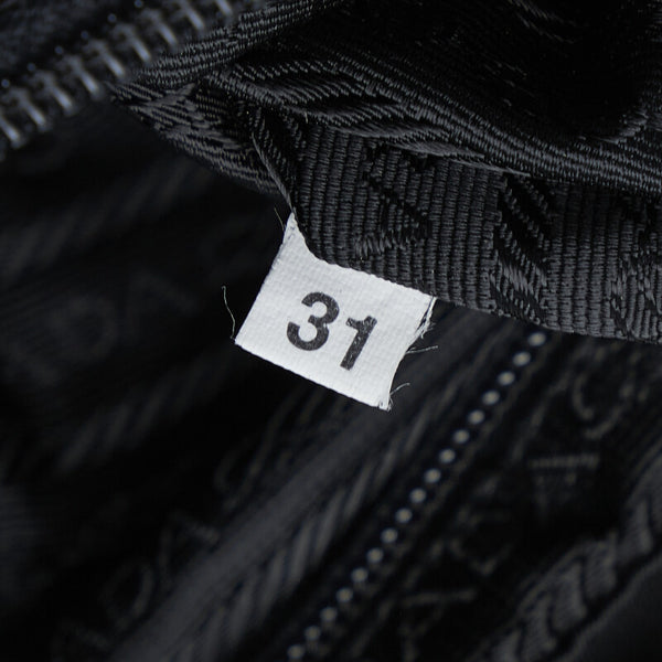 プラダ リュック バックパック ブラック ナイロン レザー レディース PRADA 【中古】