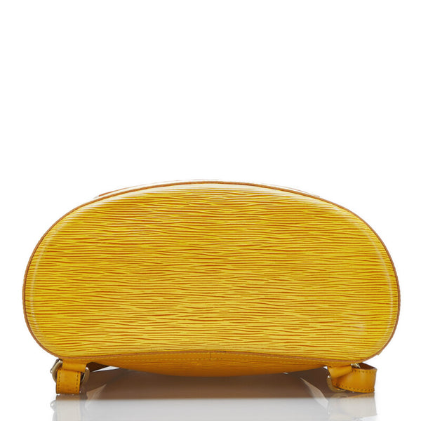 ルイ ヴィトン エピ ゴブラン リュックサック バックパック M52299 タッシリイエロー レザー レディース LOUIS VUITTON 【中古】