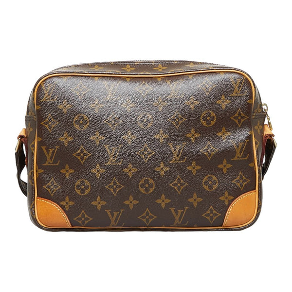 ルイ ヴィトン モノグラム ナイル 斜め掛け ショルダーバッグ M45244 ブラウン PVC レザー レディース LOUIS VUITTON 【中古】