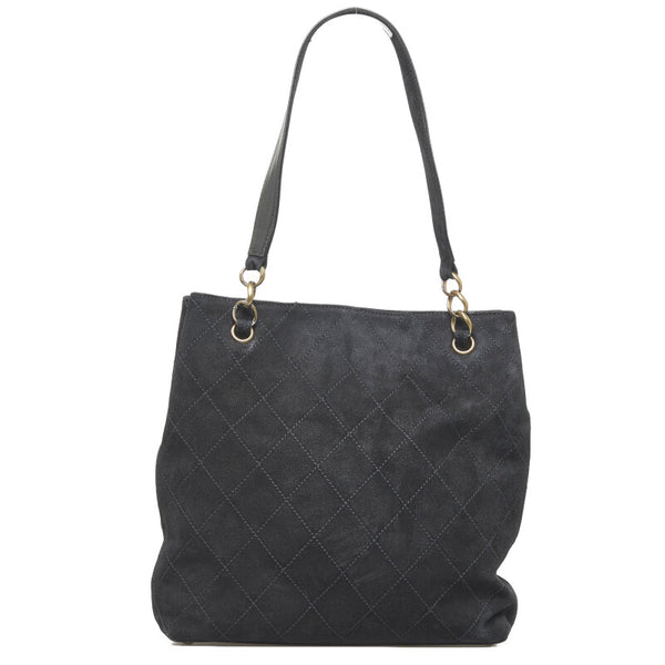 シャネル ココマーク ハンドバッグ トートバッグ ブラック レザー レディース CHANEL 【中古】