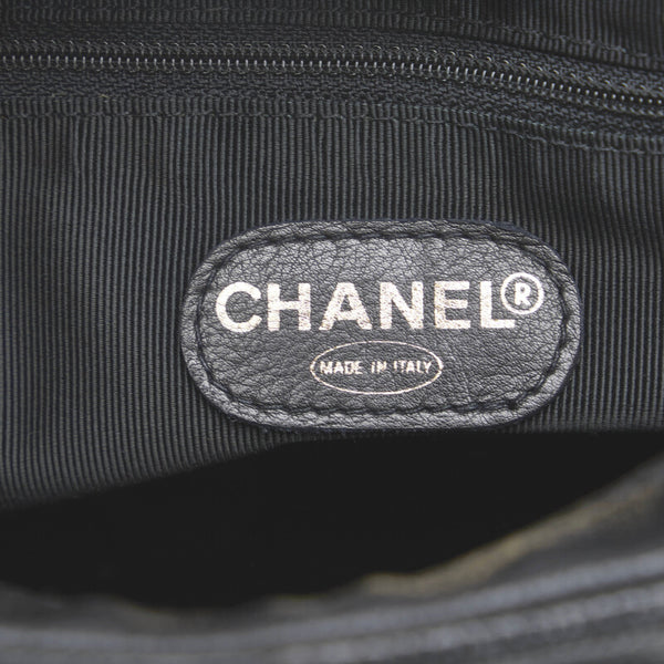 シャネル ココマーク チェーン トートバッグ ショルダーバッグ ブラック キャビアスキン レディース CHANEL 【中古】