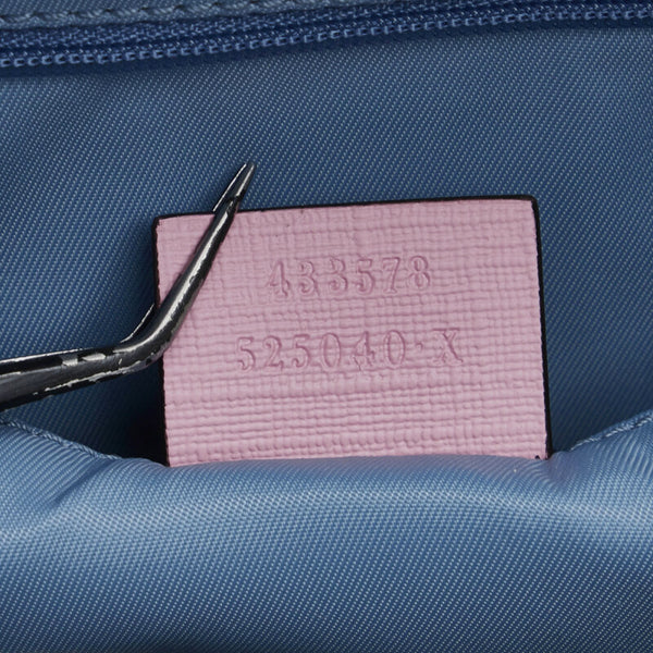 グッチ GGスプリーム ×ヒグチユウコ ラビット リュックサック バックパック 433578 ブラウン ピンク マルチカラー PVC レディース GUCCI 【中古】