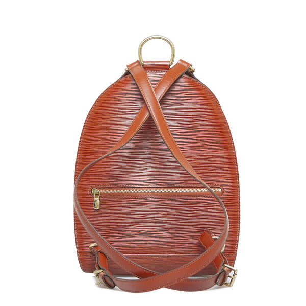 ルイ ヴィトン エピ マビヨン リュック バックパック M52233 ケニアブラウン レザー レディース LOUIS VUITTON 【中古】
