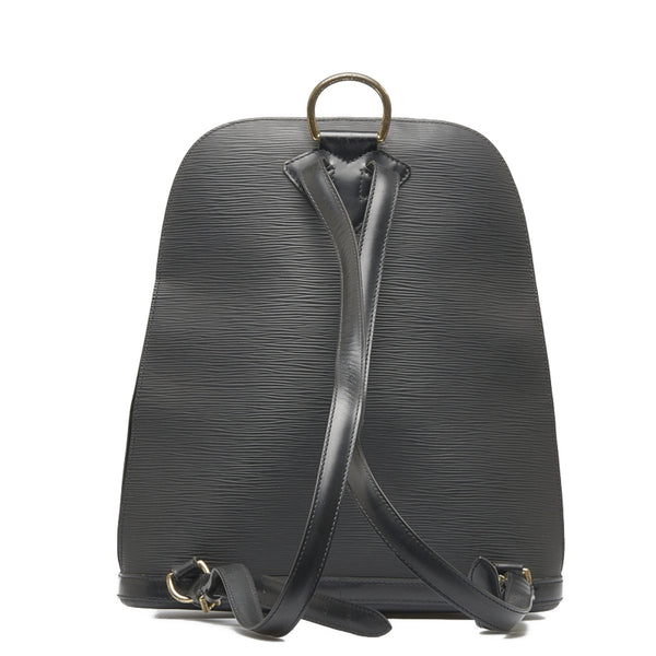 ルイ ヴィトン エピ コブラン リュック バックパック M52292 ノワール ブラック レザー レディース LOUIS VUITTON 【中古】