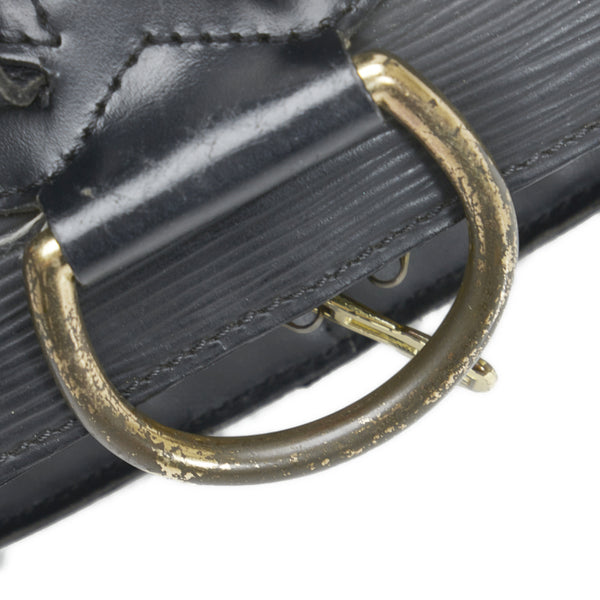 ルイ ヴィトン エピ コブラン リュック バックパック M52292 ノワール ブラック レザー レディース LOUIS VUITTON 【中古】