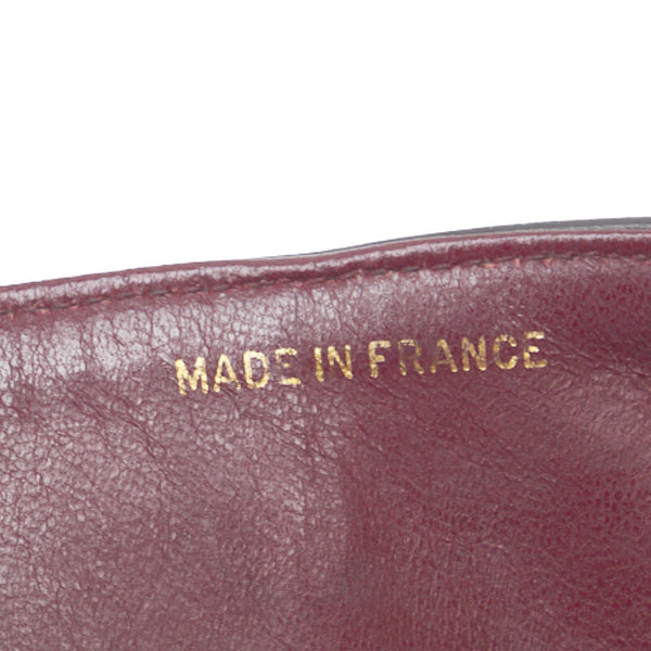 シャネル マトラッセ ダブルフラップ チェーン ショルダーバッグ ブラック ゴールド レザー レディース CHANEL 【中古】