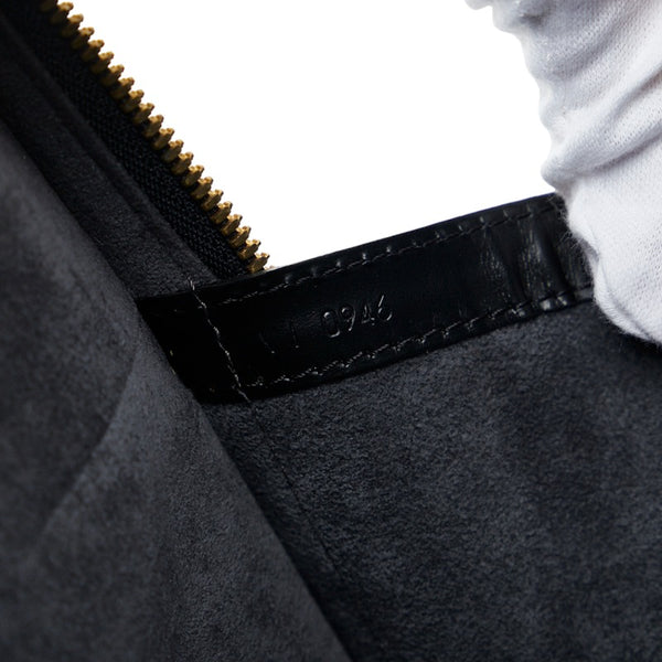 ルイ ヴィトン エピ リュサック ショルダーバッグ トートバッグ M52282 ノワール ブラック レザー レディース LOUIS VUITTON 【中古】