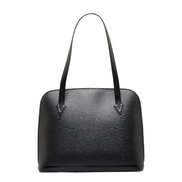 ルイ ヴィトン エピ リュサック ショルダーバッグ トートバッグ M52282 ノワール ブラック レザー レディース LOUIS VUITTON 【中古】