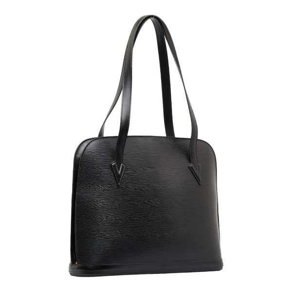 ルイ ヴィトン エピ リュサック ショルダーバッグ トートバッグ M52282 ノワール ブラック レザー レディース LOUIS VUITTON 【中古】