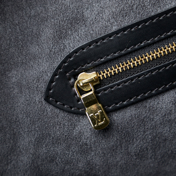 ルイ ヴィトン エピ リュサック ショルダーバッグ トートバッグ M52282 ノワール ブラック レザー レディース LOUIS VUITTON 【中古】