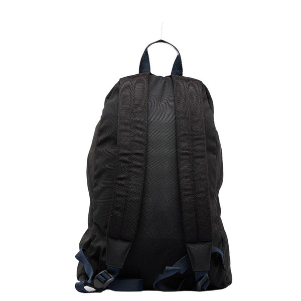 バレンシアガ ロゴ ウィール サスティナブル リュック バックパック 507460 ブラック ナイロン メンズ BALENCIAGA 【中古】