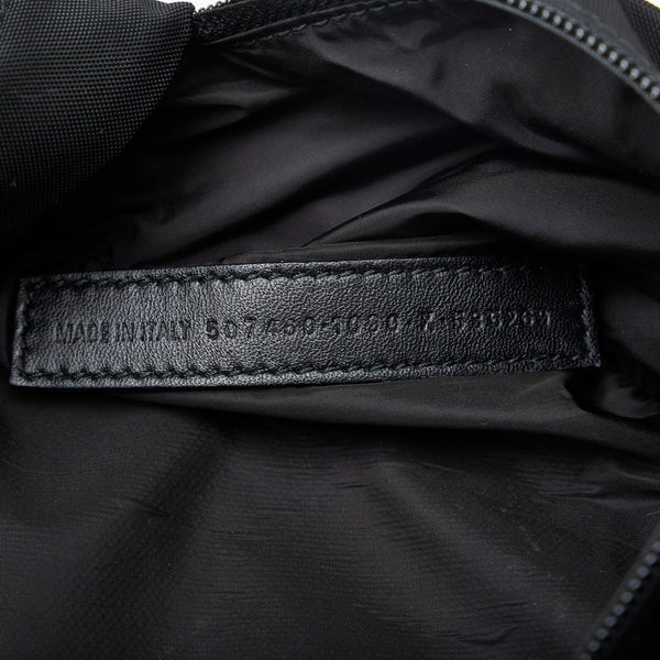 バレンシアガ ロゴ ウィール サスティナブル リュック バックパック 507460 ブラック ナイロン メンズ BALENCIAGA 【中古】