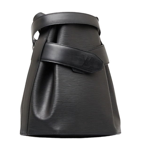 ルイ ヴィトン エピ サックデポールPM ショルダーバッグ M80157 ノワール ブラック レザー レディース LOUIS VUITTON 【中古】